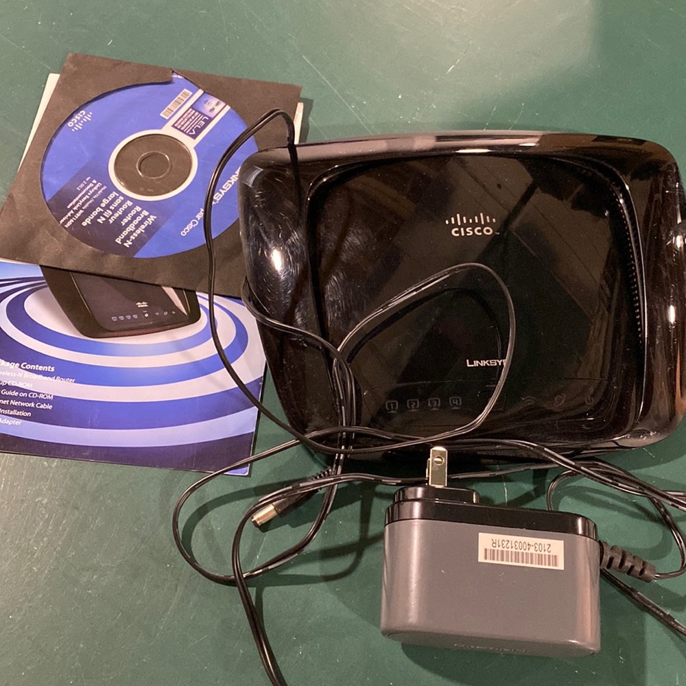 Cisco Linksys Wireless N Broadband Router